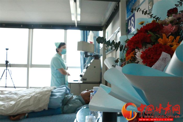 甘肅省2023年首例造血干細胞捐獻者在蘭州完成捐獻(圖1)