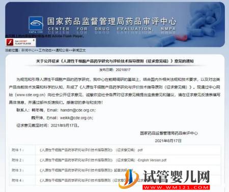 我國干細胞臨床研究和轉化應用加速發展，CDE又有重磅發布(圖1)